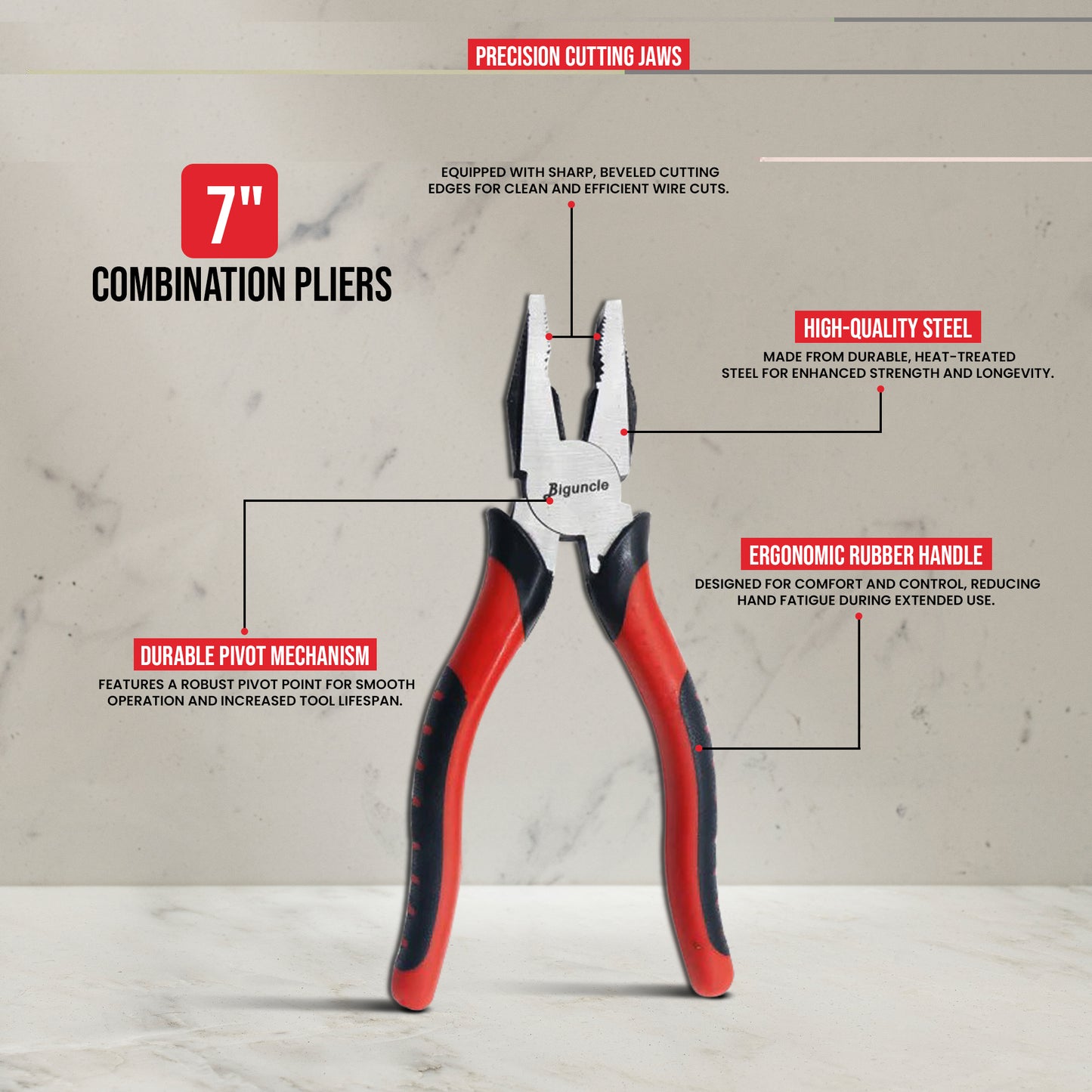 7" Combination Pliers