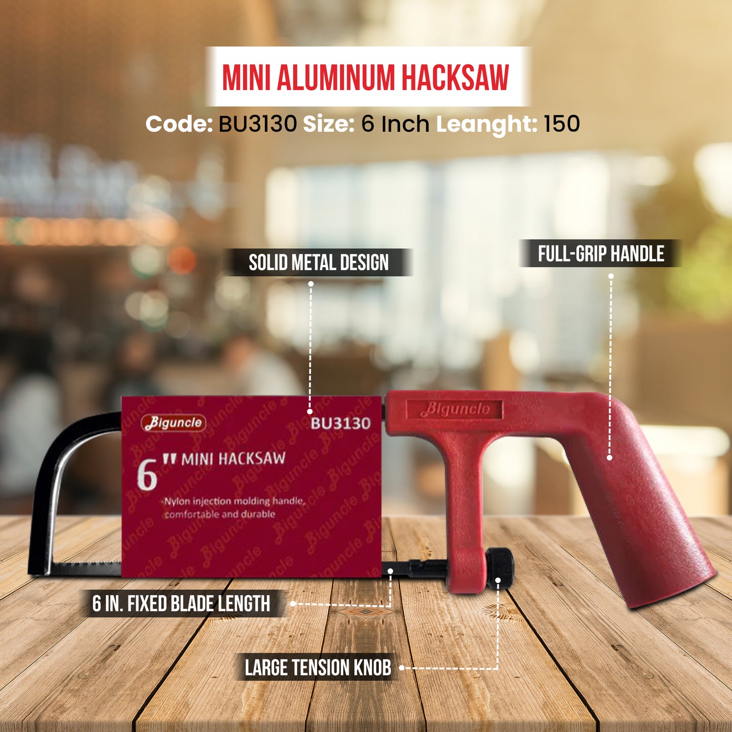 6" Mini Hacksaw