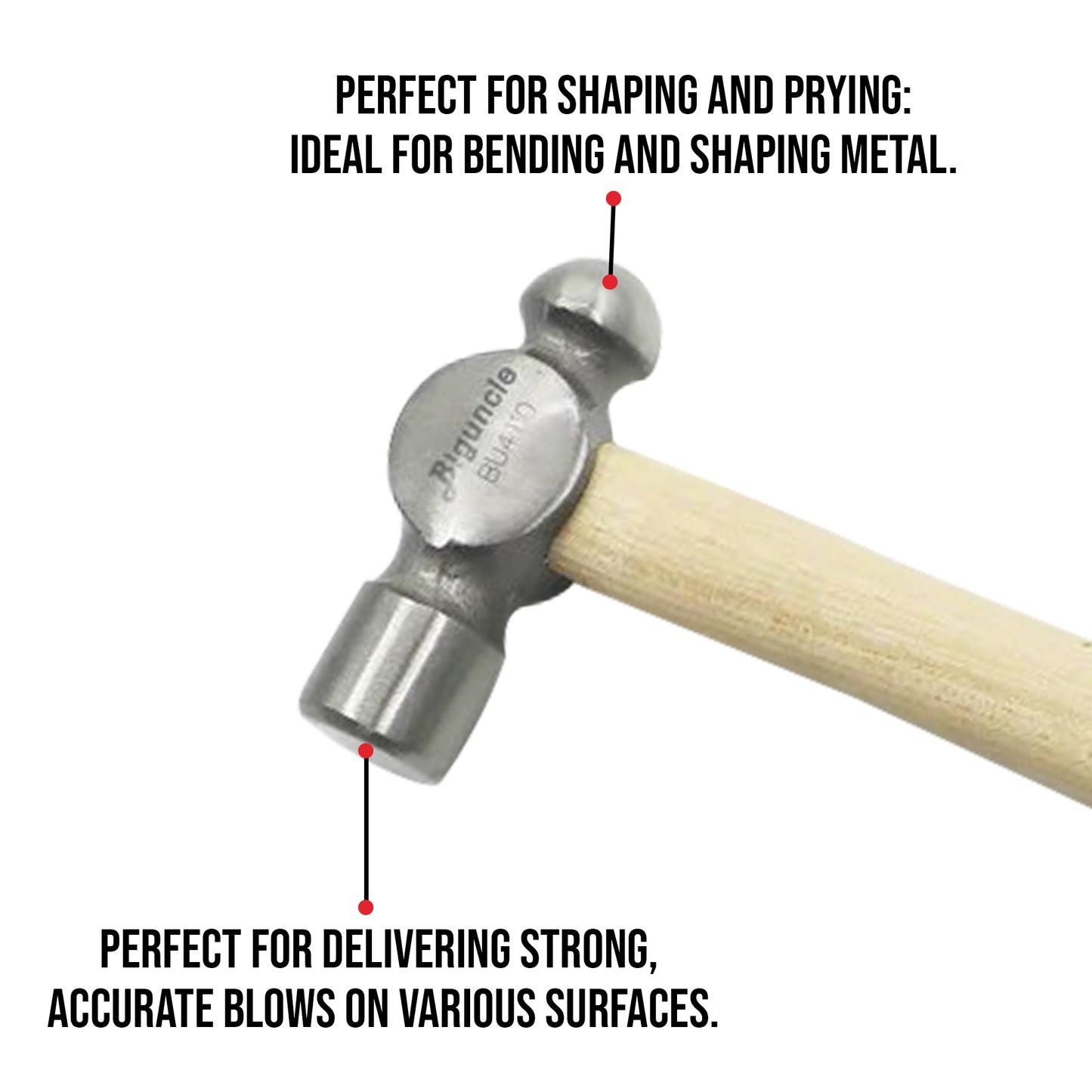 Hickory Ball Pein Hammer