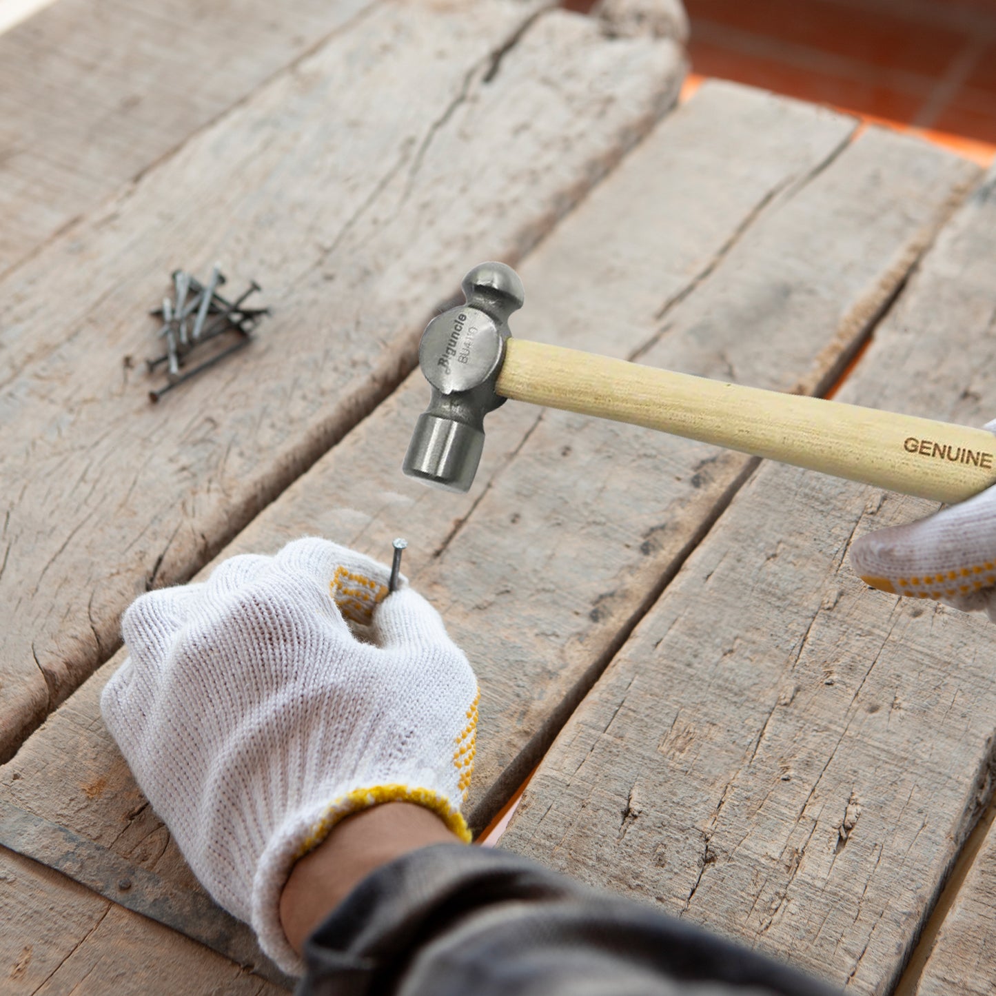 Hickory Ball Pein Hammer